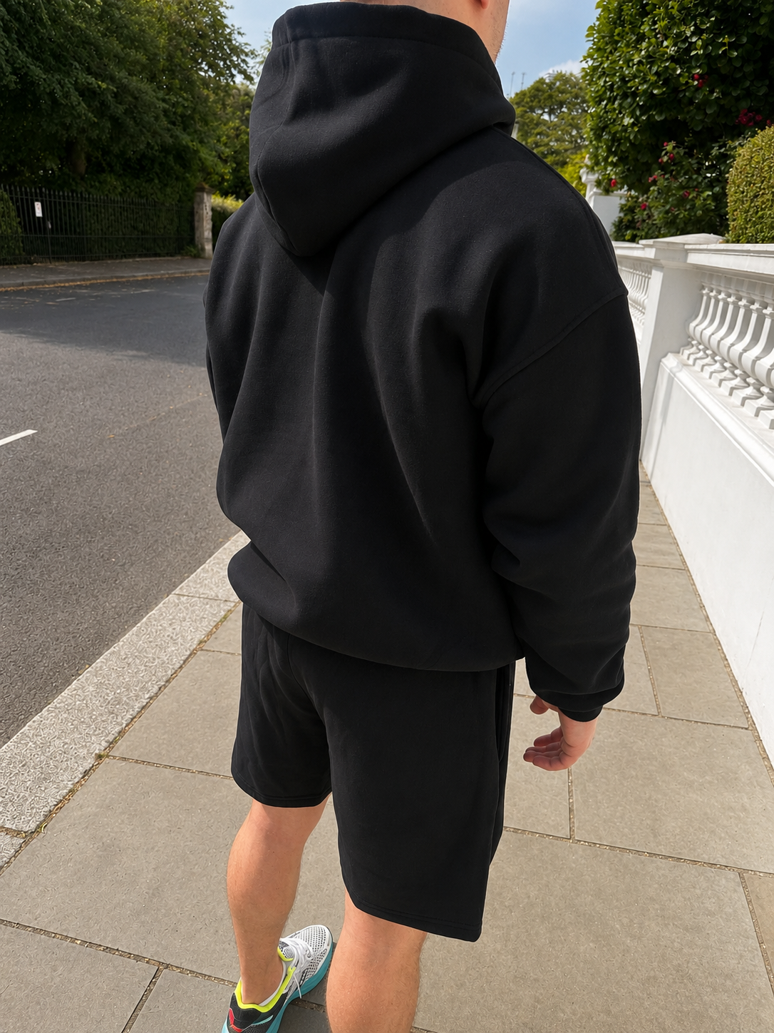 Black Shorts Set