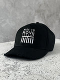 Black MTM Distressed Cap