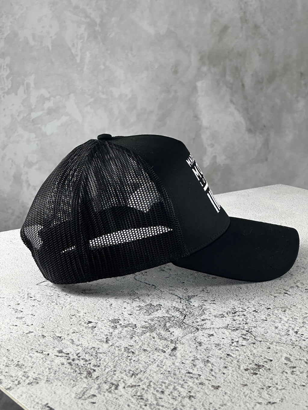 Black MTM Trucker Cap